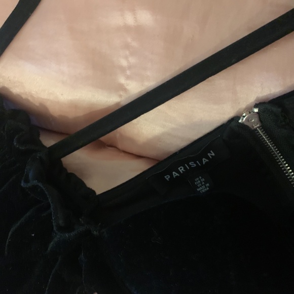 Black Crop Top - Picture 5 of 6